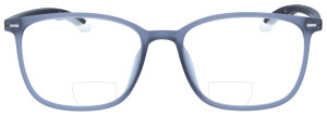 Moderne Bifokalbrille JULES in Grau aus...