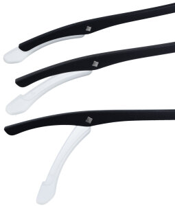 Moderne Bifokalbrille JULES in Schwarz aus anpassungsfähigem TR-90 Material mit individueller Stärke