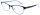 Edle Einstärkenbrille MONIKA aus Metall in Weiß - Schwarz inkl. Federscharnier mit individueller Stärke