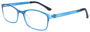 Schicke Bifokalbrille ELISA in Blau aus flexiblem TR-90...