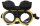 Schutzbrille / Schweißerbrille Schutzstufe 5 in Gelb / Schwarz mit elastischem Kopfband