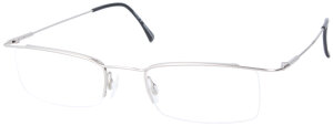 Schlichte Damen - Brillenfassung NiGuRa N5093 C in Silber