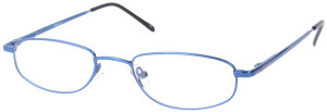 Schlichte Brillenfassung KK52031-3 in Blau - Metallic mit...