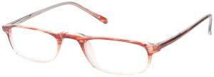 Stylische Kunststoff- Brillenfassung KK 41513-2 in Rot...