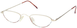 Klassische Damen - Brillenfassung BI 1017-12 in Gold mit...