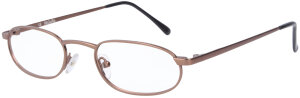 Schlichte Unisex - Brillenfassung NiGuRa N5021 D in Bronze