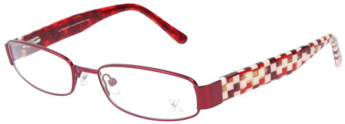 Stylische Damen - Brillenfassung K16 K1188-578 in Bordeaux - Bunt