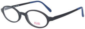 Kinder - Brillenfassung Kids 8001-9 in Schwarz - Blau mit...