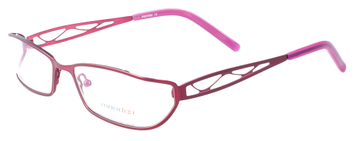 Extravagante  Kinder - Brillenfassung MONDOO BOC 9023 C1 in Rot