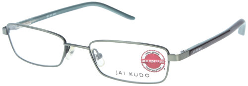 Herren-Brillenfassung 401 M 71 aus Metall mit Federscharnier in schwarz