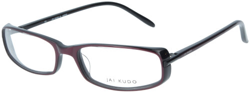 Damen-Brillenfassung EA 1661 P87 aus Kunststoff in lila/schwarz