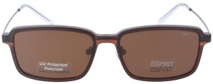 Esprit-Brillenfassung mit Sonnenschutz-Vorhänger ET...