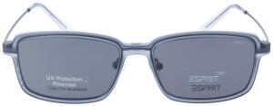 Herren-Brillenfassung mit Sonnenschutz-Vorhänger...