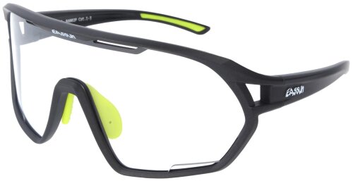EASSUN PARADISO Unisex Photochromatische Sportbrille, Graphitgrau, L
