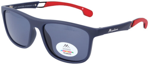 Stylische Sonnenbrille Montana Eyewear SP318 - inklusive Stoffbeutel in Dunkelblau