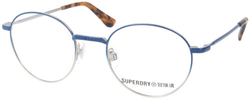Klassische Brillenfassung Superdry SDO - Dakota Col 006  in Blau / Silber