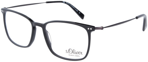 Klassische Brillenfassung S.Oliver S.O. 94670-0600 VH in Schwarz