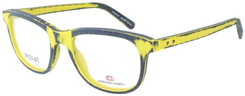 Trapezförmige, handgfertigte Collection Creativ 2227-133 aus Acetat mit individuellen Stärken