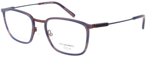 Stylische Morel - ÖGA 101300 MM03 Brillenfassung in Braun/Havanna mit Federscharnier