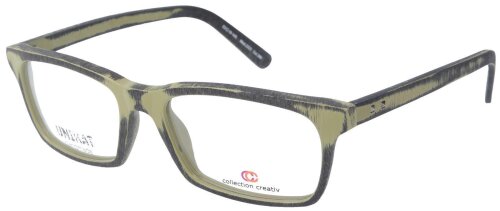 Eckige, handgfertigte Collection Creativ 2225-380 aus Acetat mit individuellen Stärken