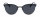 Stylische Montana Eyewear Sonnenbrille SS-914 aus Metall  in Schwarz-Silber