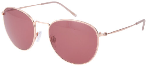 Stylische Rodenstock Damen - Sonnenbrille 1426 A aus Metall in Roségold