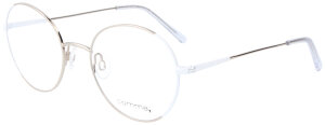 Moderne Brillenfassung COMMA, 70095 Col 10 Weiß-Silber