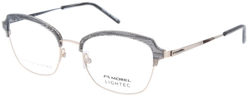 Stylische Morel - LIGHTEC - 30282L ND01 Brillenfassung aus Metall in Schwarz - Transparent
