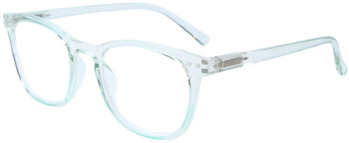 Sommerliche Fertiglesebrille CAPRI mit Federscharnier in Türkis