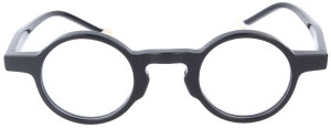 Schwarze Kunststoff-Einstärkenbrille GISMUND im modernen Retrostyle mit individueller Stärke