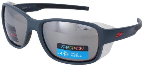 JULBO - Sonnenbrille MONTEROSA Blau mit Spectron Polycarbonat Gläsern inkl. Beutel