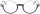 Schwarze Bifokalbrille COPPOLA mit individueller Stärke in rundem Retrodesign