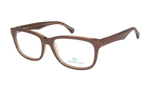 Trendige Kunststoff - Bifokalbrille Collection Creativ 2126-660 in Braun aus Acetat und mit individueller Stärke