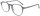 Moderne Einstärkenbrille MARLON aus Kunststoff im schlichten Grau & in individueller Sehstärke