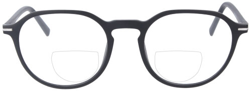 Moderne Bifokalbrille MARLON aus Kunststoff im klassischen Schwarz und in individueller Sehstärke