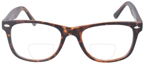 Stylische Bifokalbrille KAI aus Kunststoff im Havanna und in individueller Sehstärke
