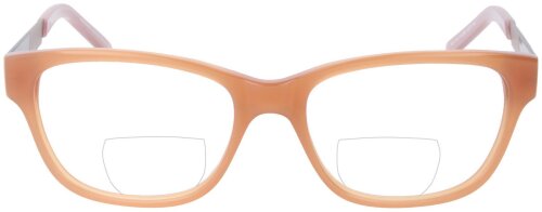 Trendige Kunststoff - Bifokalbrille Collection Creativ 2145-660 in Orange aus Acetat & Metall mit individueller Stärke