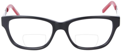 Trendige Kunststoff - Bifokalbrille Collection Creativ 2145-310 in Schwarz aus Acetat & Metall mit individueller Stärke