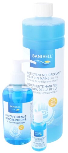 Hautpflegendes Handreinigungsmittel speziell für Kontaktlinsenträger