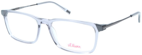 Klassische Brillenfassung S.Oliver S.O. 93492-00800 KT in Grau - Transparent