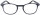Schicke Kunststoff - Einstärkenbrille CEDAR in grauer Holzoptik, mit Federscharnier und individueller Stärke