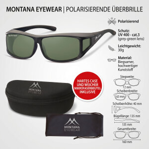 Montana polarisierende Sonnenbrille / Überbrille...