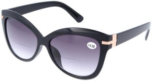 Stylische Bifokal-Sonnenbrille BRUNHILDE mit großem...