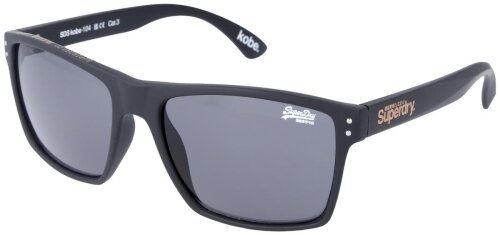 Klassische Superdry Sonnenbrille KOBE 104 in mattem Schwarz