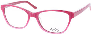 Auffällige Kunststoff-Brillenfassung KISS KIS050 002...