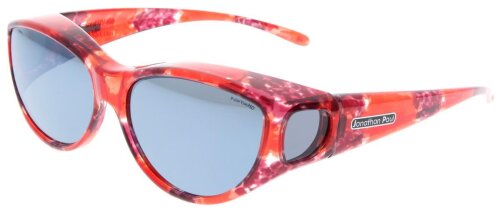 Jonathan Paul IKARA - Polarisierende Überbrille - M - Oval-Rund Berry Crush - Grau