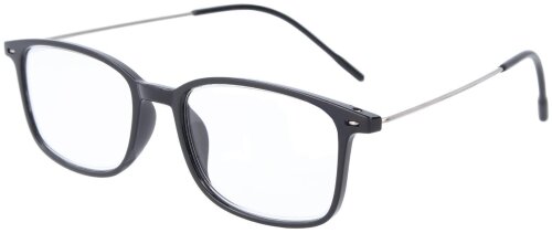 Flache & superleichte Lesebrille / Lesehilfe KRISTOFF in Schwarz