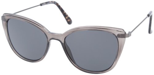 Montana Eyewear Sonnenbrille SS-CP121A aus Kunststoff & Metall in Cat-Eye-Form Grau