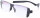 Fetzige Bifokal / Zweistärkenbrille FUTURE mit scharnierlosen Klick - Bügeln Schwarz-Weiß
