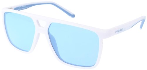 Stylische Sonnenbrille HEAD 12020-240 aus Kunststoff in Weiß / Blau
